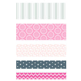Accessory Washi Tape 5Pk (Assorted Patterns) - Al Masam Stationery LLC